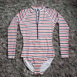 J.Crew Long Sleeve One Piece Swimsuit